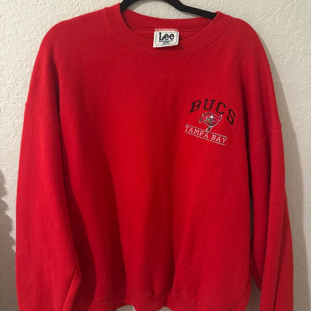 Tampa Bay Buccaneers Vintage Embroidered Crewneck